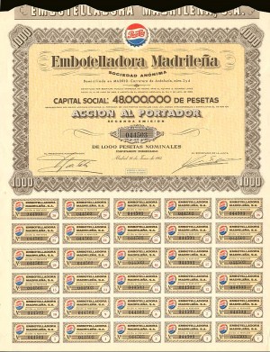 Embotelladora Madrilena Sociedad Anonima